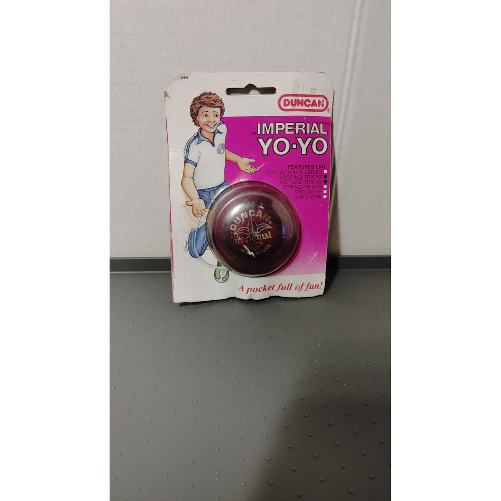 Very Rare Duncan Imperial Yo-Yo Purple New Vintage Collectors Series 3269 USA